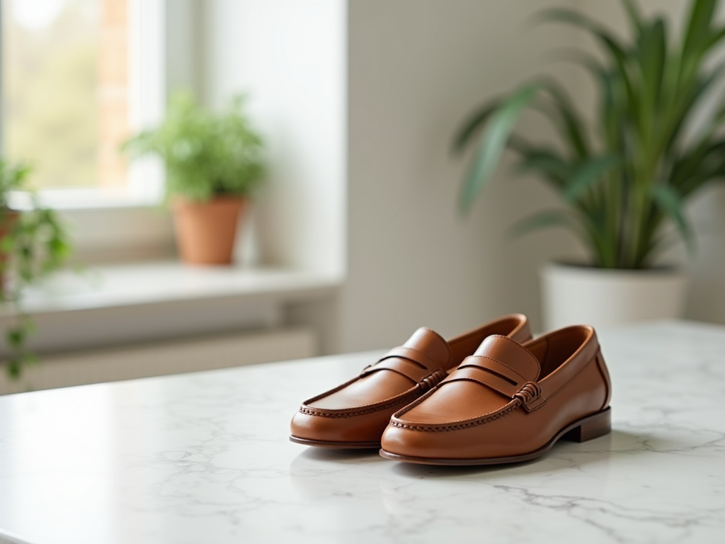 arch-anywhere.org | Loafers din piele naturală pentru un look classic