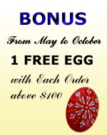 Easter eggs bonus